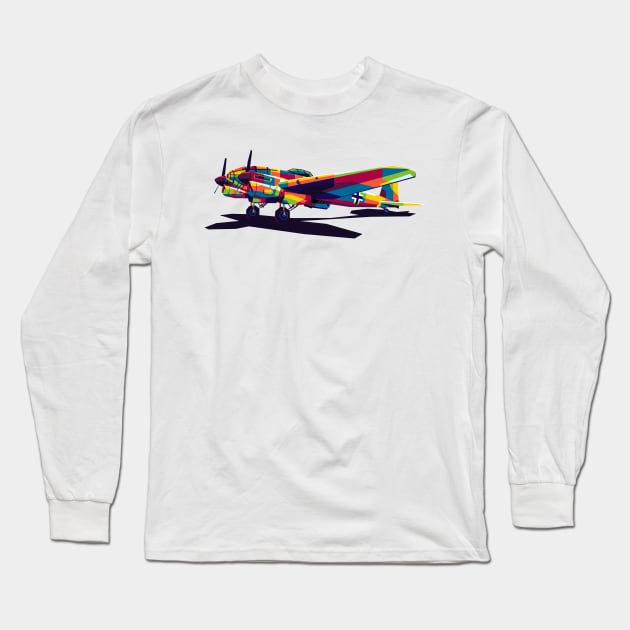 HE 111 Long Sleeve T-Shirt by wpaprint